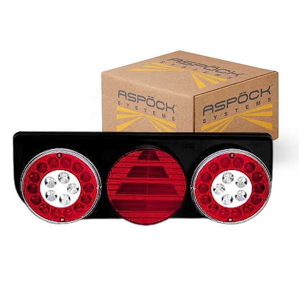 LANTERNA TRASEIRA BRASPOINT IV PARA FACHINNI ORIG 24V LD