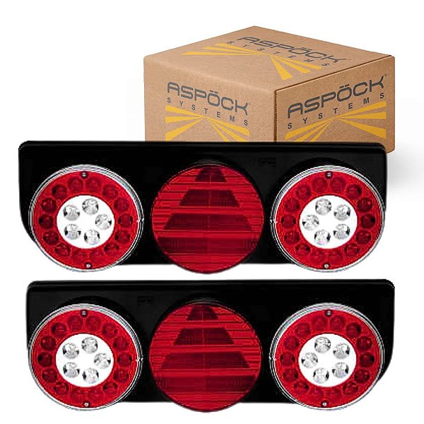 PAR LANTERNA TRASEIRA BRASPOINT IV PARA FACHINNI ORIG 24V