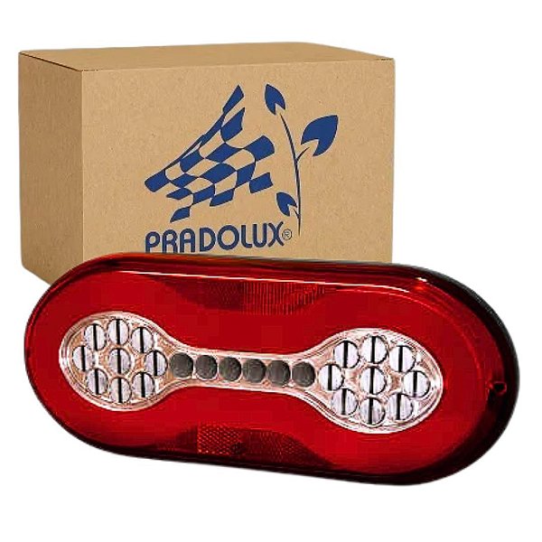 LANTERNA TRASEIRA CAMINHAO PHANTOM 24V ESQUERDO RÉ FREIO 5V
