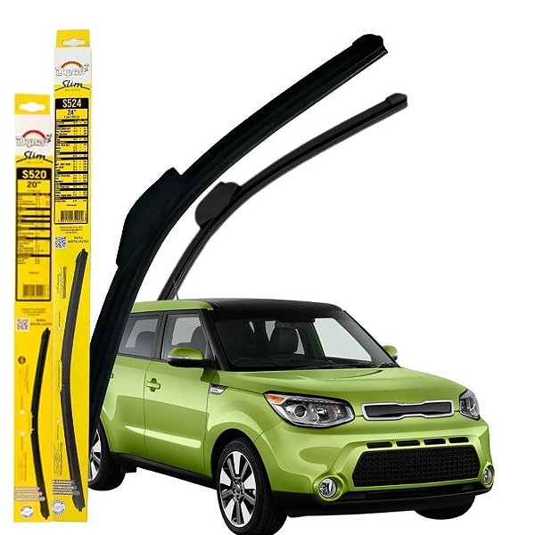 PAR PALHETA LIMPADOR DIANTEIRO PARA KIA SOUL BMW X5 X6 AZERA