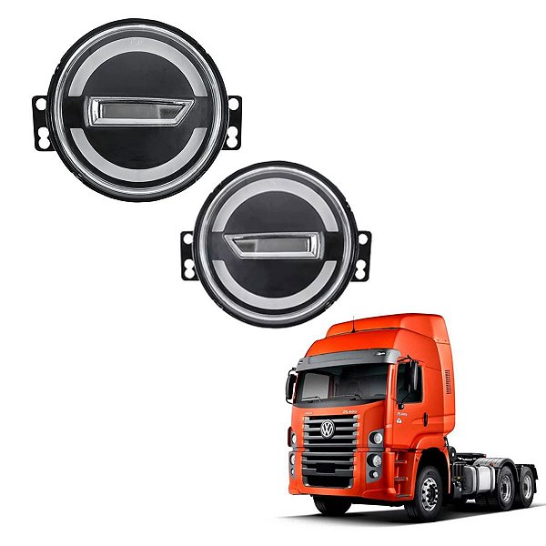 PAR FAROL DIANTEIRA PISCA PARA VW CONSTELLATION EURO6 LD LE