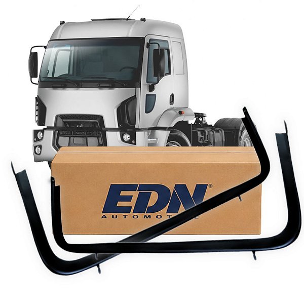PAR MOLDURA ARCO SUPERIOR PORTA ARMAÇÃO PARA FORD CARGO GI