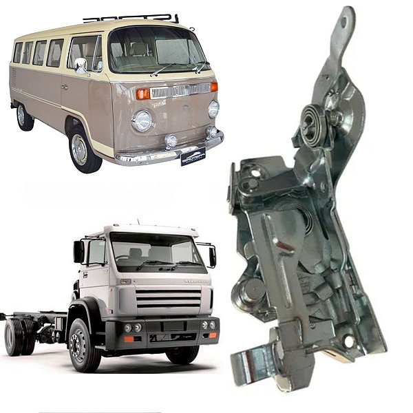 PAR FECHADURA MECÂNICA CABINE PORTA PARA KOMBI TITAN WORKER