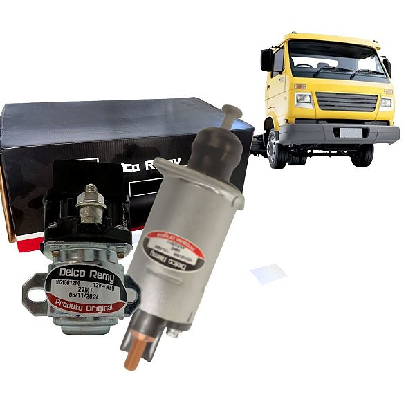 Kit Relé Principal e Auxiliar 29MT 12V Para Delivery Delco