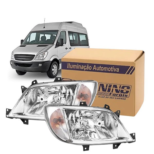 PAR FAROL PRINCIPAL PARA MB SPRINTER 311 COM NEBLINA NINO