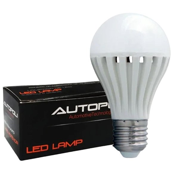 LAMPADA BULBO 12V PARA PENDENTE LED BRANCO 6W AUTOPOLI