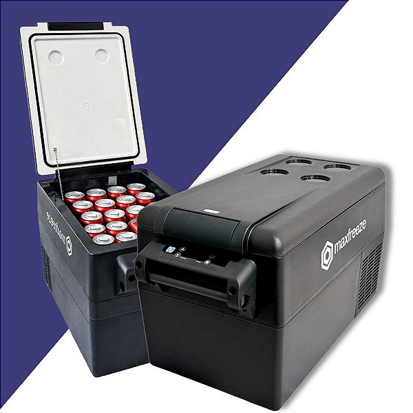 GELADEIRA PORTATIL 45L UNIVERSAL COM BLUETOOTH QUADRIVOLT