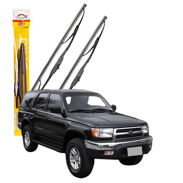 PAR PALHETA LIMPADOR DIANT PARA HILUX SW4 1989 A 2004 DYNA