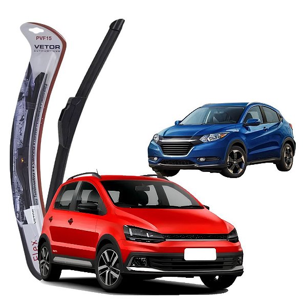 PALHETA LIMPADOR DIANT 15P PARA FOX 2003-12 / HR-V 2015-18
