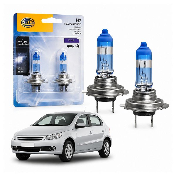 LAMPADA AUTOMOTIVA 12V WHITE LIGHT PARA CORSA GOL ORIG HELLA