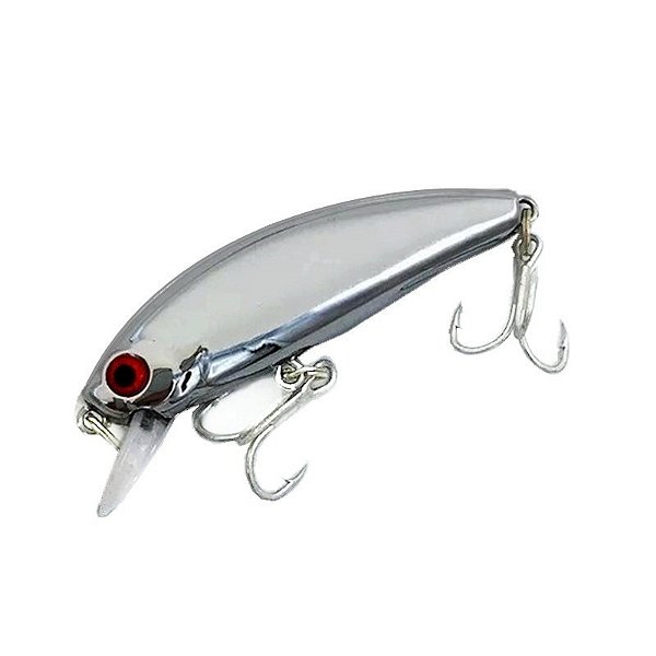 Isca Artificial Hard Minnow 5.5cm 6.5g – Jerkbait Sinking para Robalo, Tucunaré e Dourado | Pesca em Água Doce e Salgada