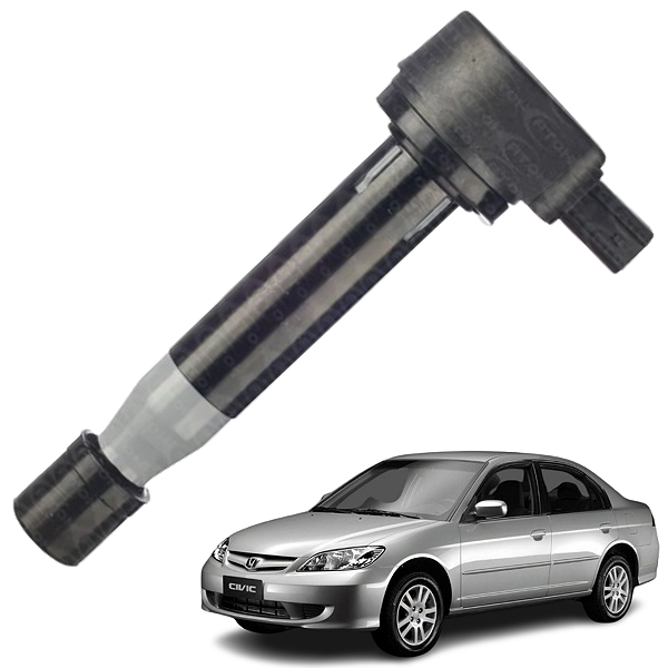 Bobina De Igniçao Honda Civic 1.7 2001 a 2005