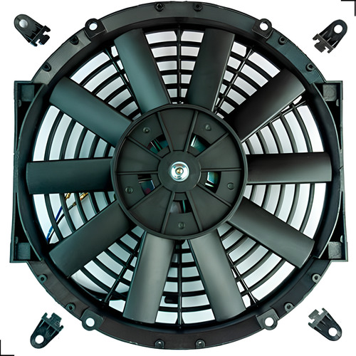 Motor Eletroventilador Ventoinha Universal 10 Polegadas 12v