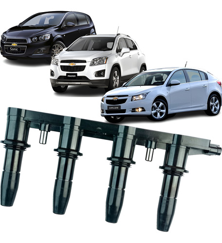 Bobina Ignição Cruze Sonic Tracker 1.8 16v 2011 A 2020