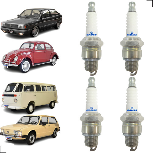 Jogo Vela Ignicao Fusca Brasilia Gol Kombi Saveiro