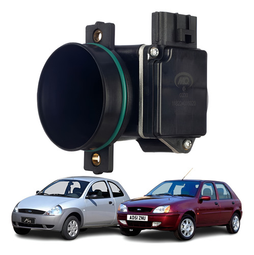 Sensor Maf Fluxo Ar Ford Fiesta Ka Courier 96 A 99 Endura