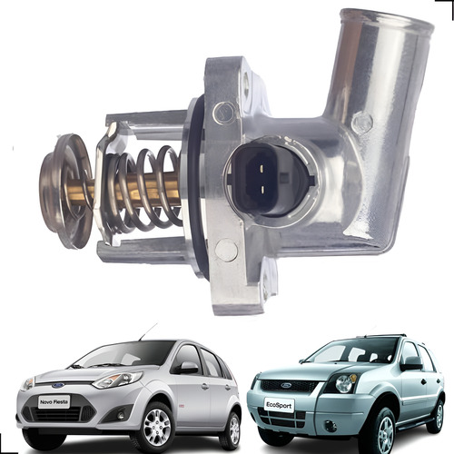 Valvula Termostatica Fiesta 1.0 1.6 Flex 2005 A 2015 Zetec