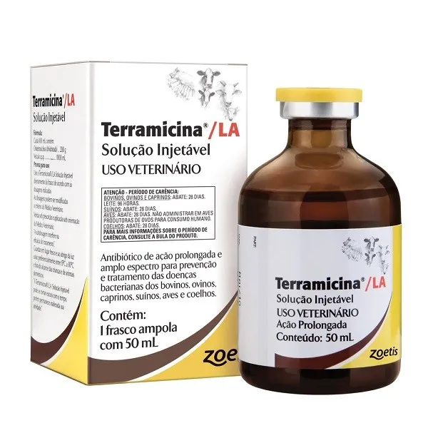 Terramicina La Inj 50 Ml