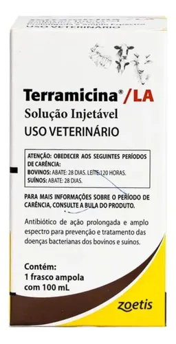 Terramicina La Inj 100 Ml