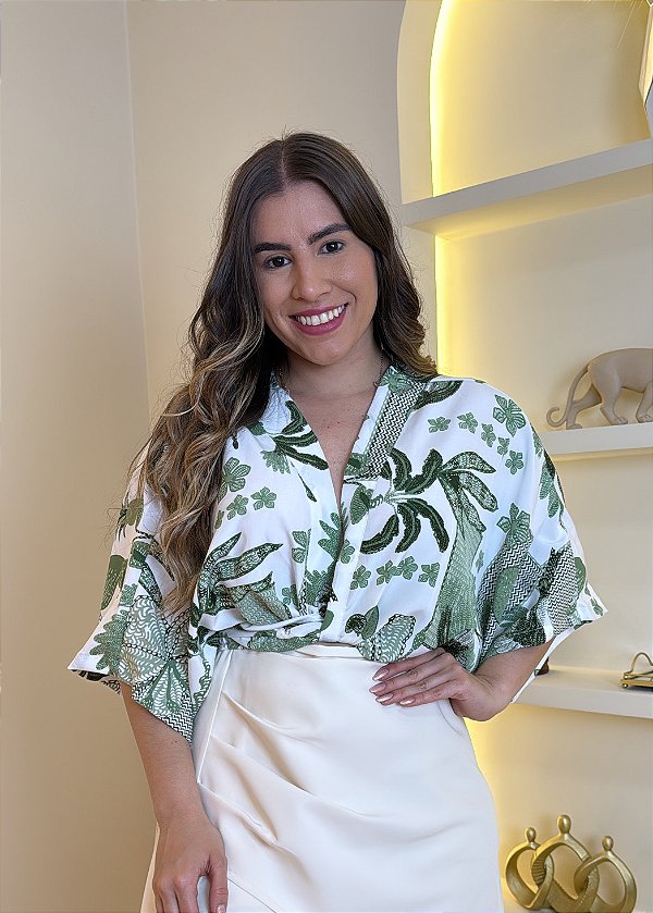 Blusa Multiforma - Verde