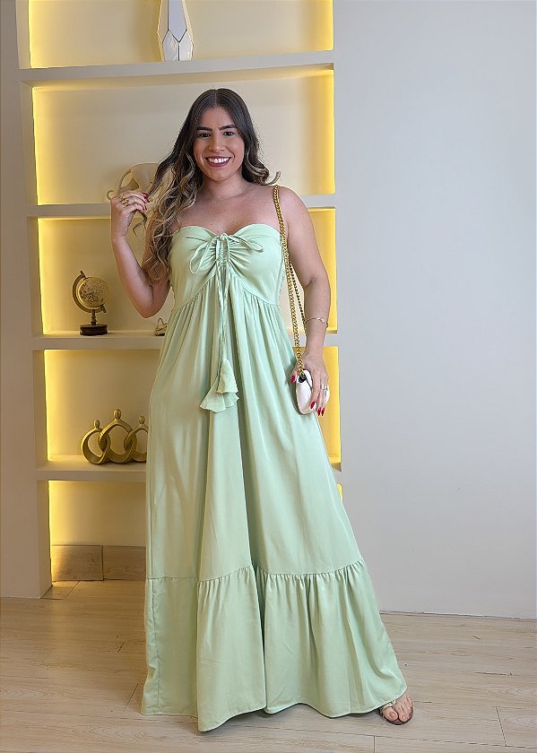 Vestido 2 em 1 - Verde