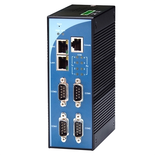 Conversor Ethernet p/ 4 Portas seriais RS232/422/485 IP50 ( Serial Server) - SE5404D