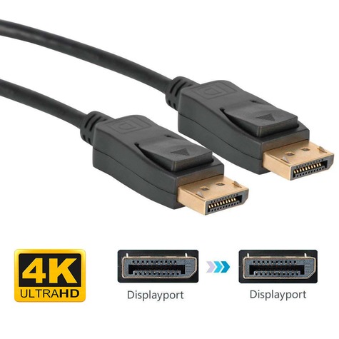 Cabo DISPLAYPORT 4K  com 1,80 mts