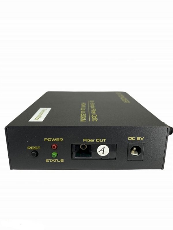 Extensor HDMI 20 km via Fibra óptica