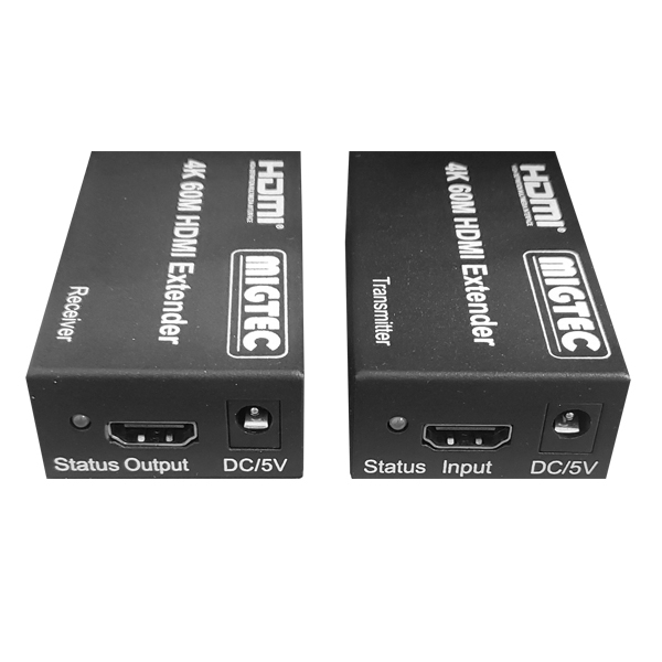 Receptor adicional para extensor HDMI 120m sobre 1 cabo Cat5e ? Via Rede LAN