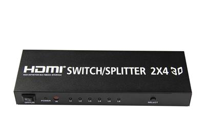 Switch/Splitter HDMI 4k   2×4