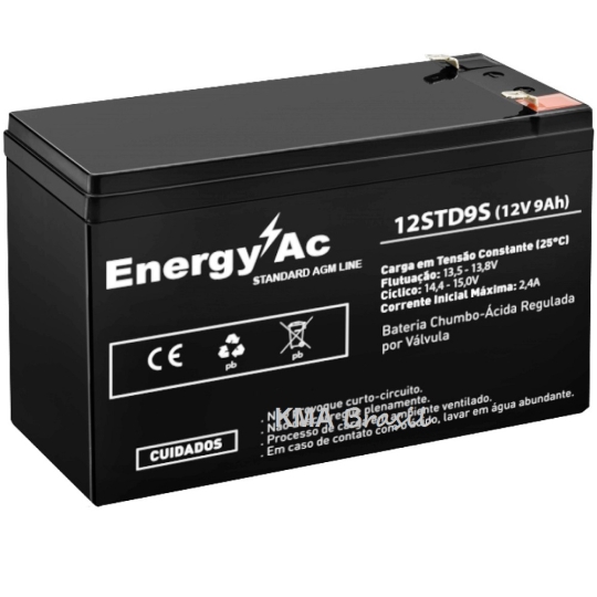 Bateria 12V 09AH