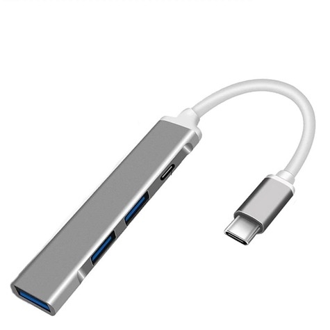 Hub USB C para 04 portas  USB 3.0
