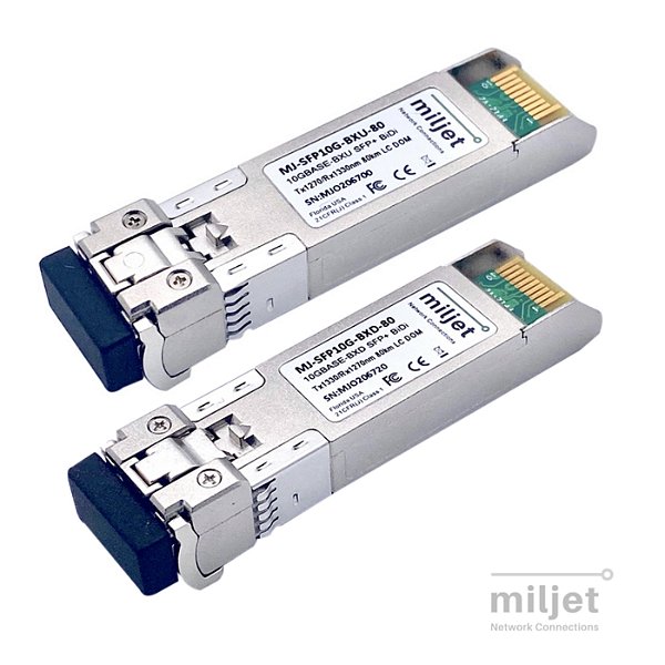 Módulo Minigbic Monomodo BI DIRECIONAL 80 km SFP+