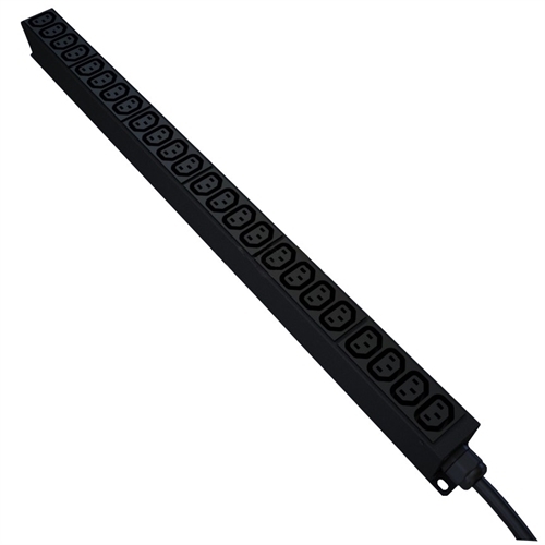 PDU IEC 320 C13 24 Tomadas 100V À 250V-10A - Sem Plugue - Barramento para 28 Amperes