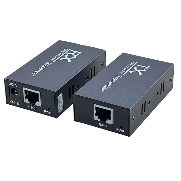 Extensor  USB via UTP até 200 metros com função KVM