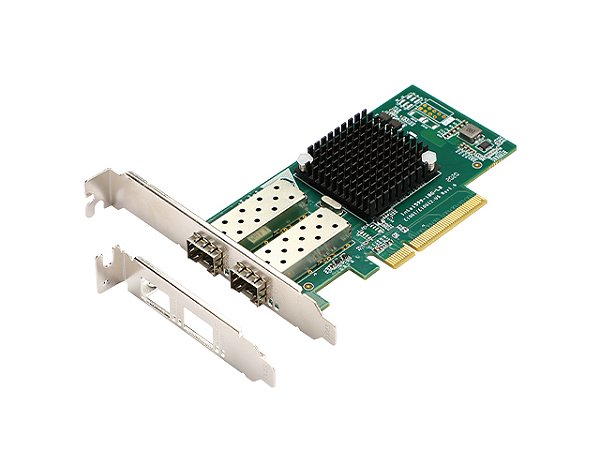 Placa de Rede 02 Portas Ethernet SFP