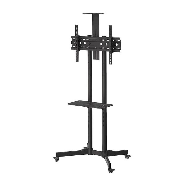 Suporte Pedestal para TV com Rodízios