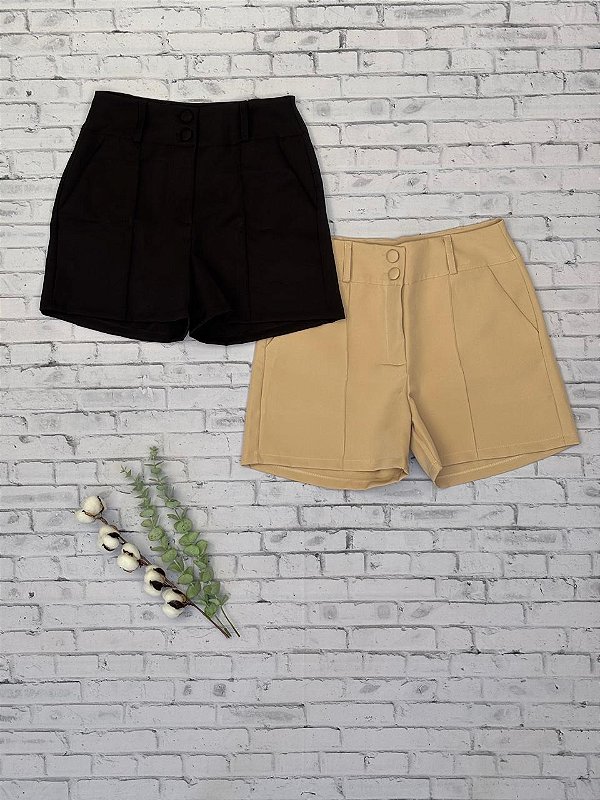 Shorts Alfaiataria