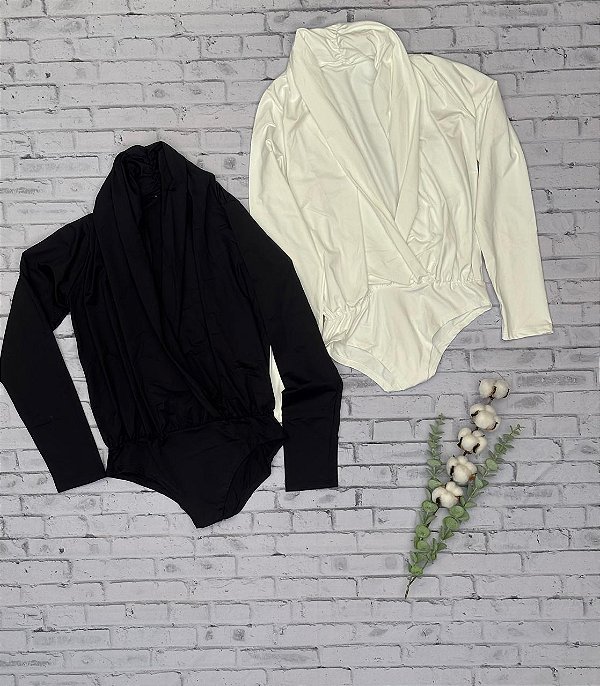 Body Transpassado Manga Longa