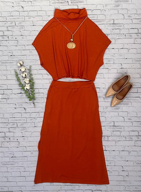 Conjunto Moletinho Terra Cota