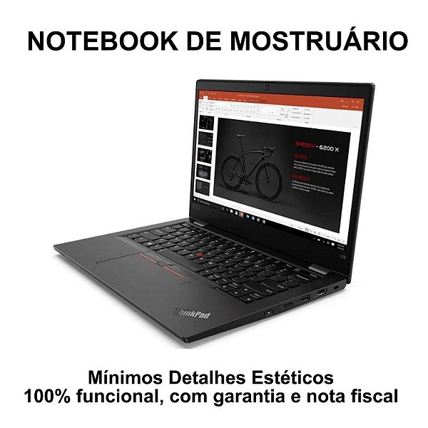 Notebook Lenovo Thinkpad L13 Core i5-10310U 16gb Ssd 256Gb