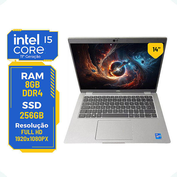 Notebook Dell Latitude 5420 Core i5 11ª Ger 8gb Ssd 256gb