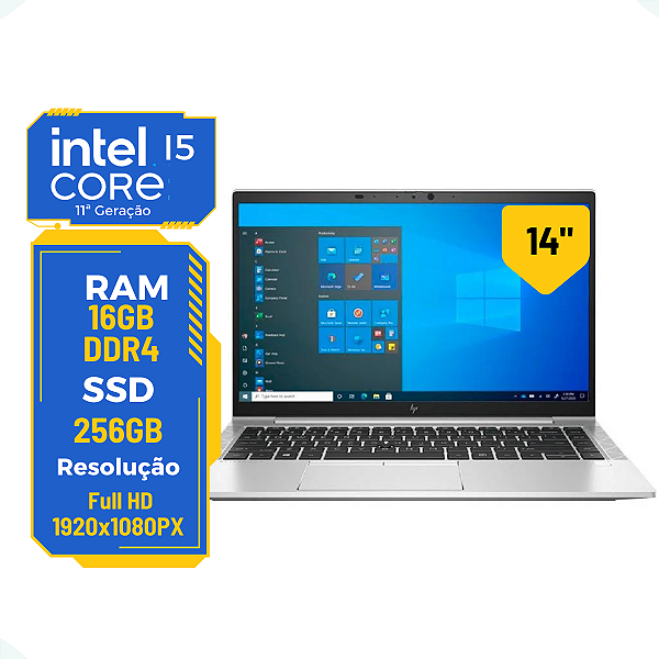 Notebook Hp Probook 840 G8 Core I5-1145g7 16gb Ssd 256gb