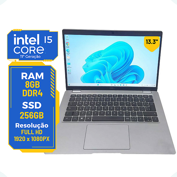 Notebook Dell Latitude 5320 Core I5-1145G7 8gb Ssd 256gb