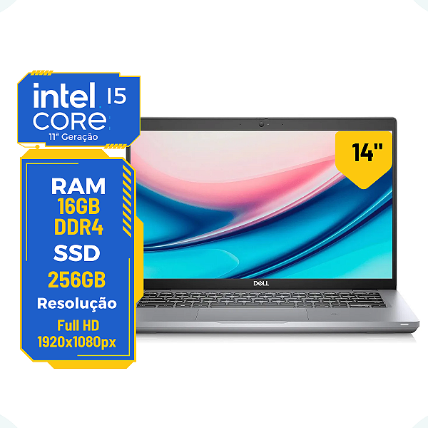 Notebook Dell Latitude 5421 Core i5 11ª Ger 16gb Ssd 256gb