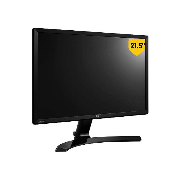 Monitor Lg Flatron 22MP58VQ-P Widescreen 21.5" Preto
