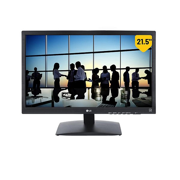 Monitor LG Flatron 22MP55VQ-B Tela LED 21.5 FHD