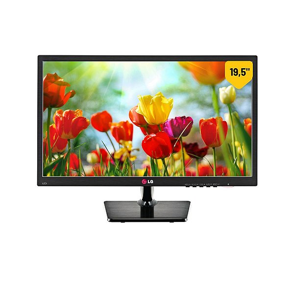 Monitor Flatron 20EN33SS-B 20 Polegadas Widescreen 1600x900