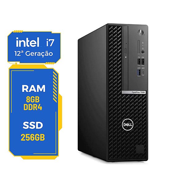 Cpu Sff Dell Optiplex 7000 Core i7-12ª 8gb 256gb Wifi