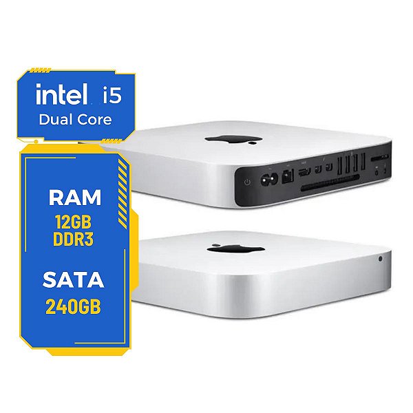 Mini Pc Apple Mac Mini A1347 I5-dual Core 12gb 240gb Ssd